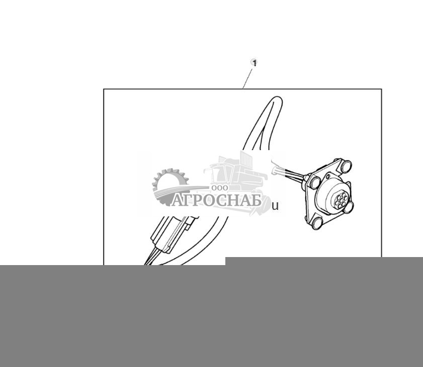 Навесное оборудование, жгут проводов, гнездо сигнального интерфейса - ST864608 581.jpg